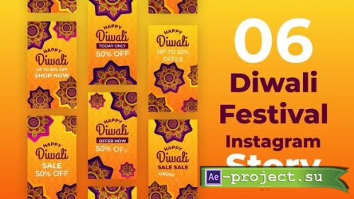 Videohive - Diwali Festival Instagram Stories - 34117786 - Project for After Effects