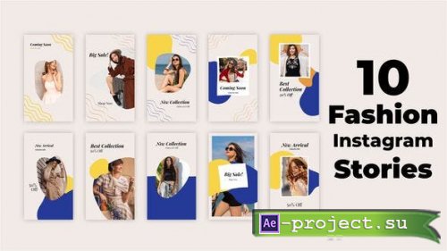 Videohive - Fashion Instagram Stories - 34117888 - Project for After Effects