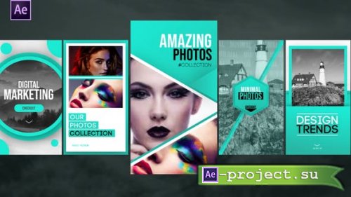 Videohive - Instagram Gradient Stories - 34117889 - Project for After Effects