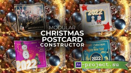 Videohive - Christmas Postcard - 34133556 - Project for After Effects
