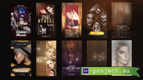 Videohive - Awards/Gold Luxury Instagram Stories - 31560460 - Project for After Effects