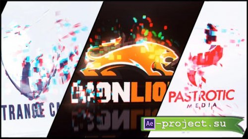 Videohive - Cards Particle Logo - 34115170 - Project for After Effects