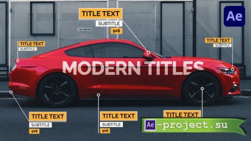 Videohive - Modern Titles Package | Call Outs - 32066272 - Project for After Effects
