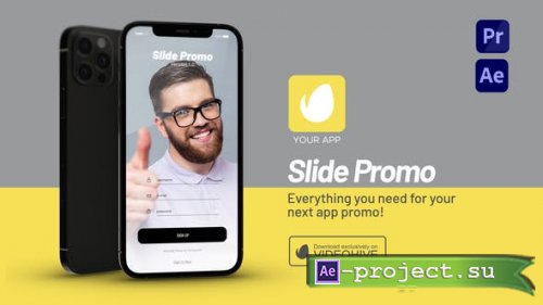 Videohive - Slide App Promo - 33274320 - Project for After Effects