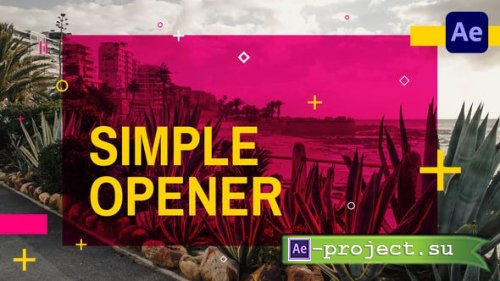 Videohive - Simple Opener - 31219963 - Project for After Effects 
