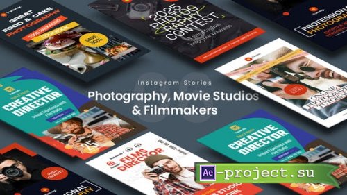 Videohive - Photography, Movie Studios & Filmmakers Instagram Stories - 34145039