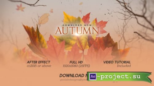 Videohive - Autumn Titles - 34094241 - Project for After Effects