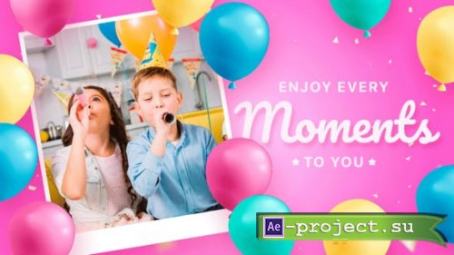 Videohive - Happy Birthday - 34059681 - Project for After Effects 