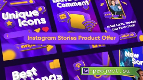 Videohive - Instagram Stories Product Offer - 34147924 - Project for After Effects