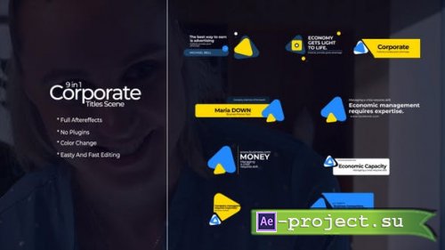 Videohive - Corporate Titles Scene - 34161455 - Project for After Effects