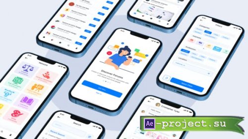 Videohive - App Promo Phone 13 Blue - 34161793 - Project for After Effects