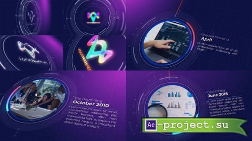 Videohive - Tech Company Timeline - 34162221 - Project for After Effects