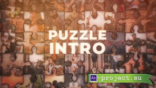 Videohive - Cinematic Puzzle Intro - 34194374 - Project for After Effects
