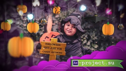 Videohive - Halloween Stylish Slideshow opener - 34201694 - Project for After Effects