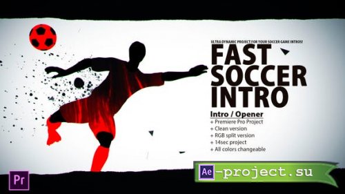 Videohive - Fast Soccer Intro - Soccer Opener - Soccer Youtube Intro - Premiere Pro - 34152816