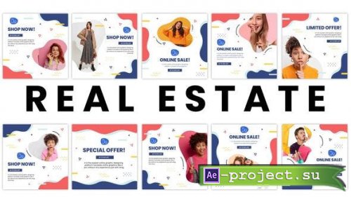 Videohive - Sale Instagram Post Pack - 34117952 - Project for After Effects