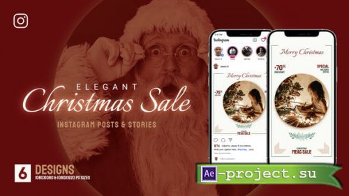 Videohive - Merry Christmas Sale Instagram Pack B175 - 34212728 - Project for After Effects