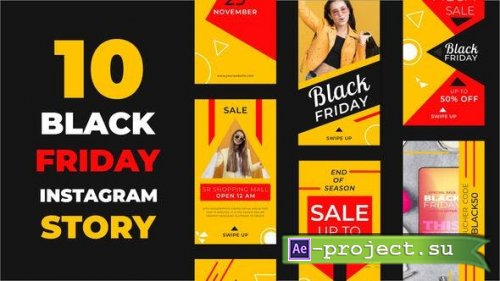 Videohive - Black Friday Instagram Stories - 34213367 - Project for After Effects