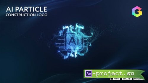 Videohive - AI Particle Construction Logo Reveal - 34215789 - Project for After Effects