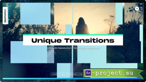 Videohive - Unique Transitions - 34217012 - Project for After Effects