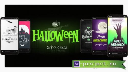 Videohive - Halloween Instagram Stories & Posts - 34163777 - Project for After Effects