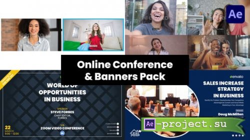 Videohive - Online Conference Pack - 31598948 - Project for After Effects