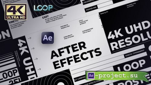 Videohive - Repeat - Kinetic Posters - 33799327 - Project for After Effects