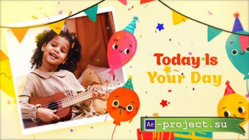 Videohive - Happy Birthday Slideshow 3 - 34242654 - Project for After Effects