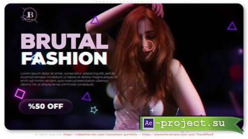 Videohive - Brutal Fashion ID | Striptease Promo - 34267733 - Project for After Effects