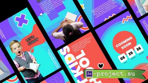 Videohive - School Stories Instagram - 34287964 - Project for After Effects