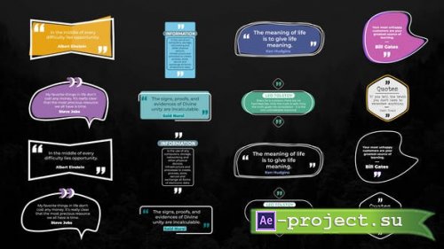 Videohive - Quotes Titles - 34292132 - Project for After Effects