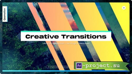 Videohive - Creative Transitions - 34145410 - Project for After Effects