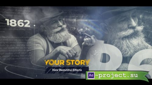 Videohive - History Slideshow And Timeline - 33897931 - Project for After Effects