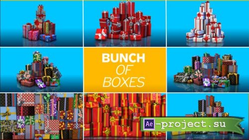 Videohive - Gift Boxes Element 3D Pack - 25593365 - Project for After Effects
