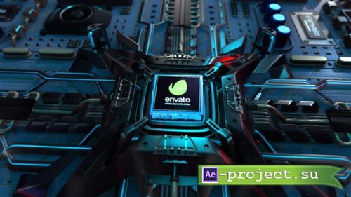 Videohive - MotherBoard Logo - 27015926 - Project for After Effects
