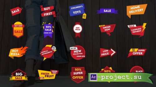 Videohive - Sales Badges || After Effects - 34322752 - Project for After Effects