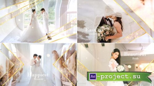 Videohive - Elegant Particle Wedding Slideshow - 31687220 - Project for After Effects