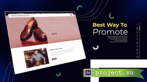 Videohive - Web Promo Bold Line Style - 33871397 - Project for After Effects