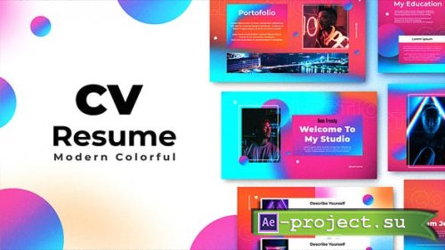 Videohive - Colorful Gradient Slideshow - 34193835 - Project for After Effects