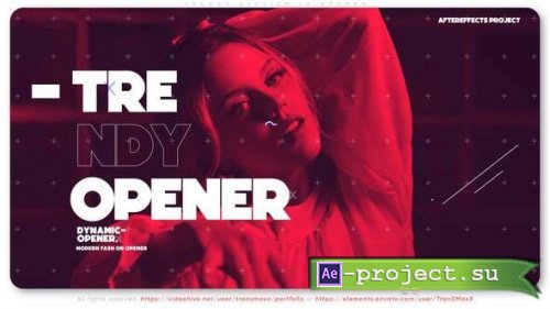 Videohive - Trendy Stylish ID Opener - 34277360 - Project for After Effects