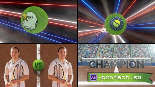Videohive - Tennis Logo Reveal - 34229021 - Project for After Effects