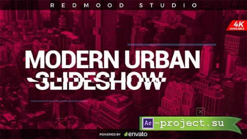 Videohive - Modern Urban Slideshow - 21329989 - Project for After Effects