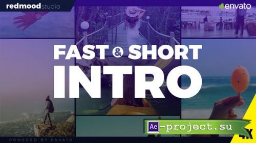 Videohive - Fast & Short Intro - 33995264 - Project for After Effects