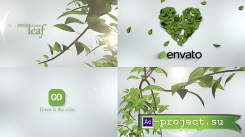 Videohive - Green Logo Reveal - 19843818 - Project for After Effects