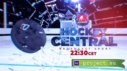 Videohive - Hockey Central Show Intro - 23271052 - Project for After Effects