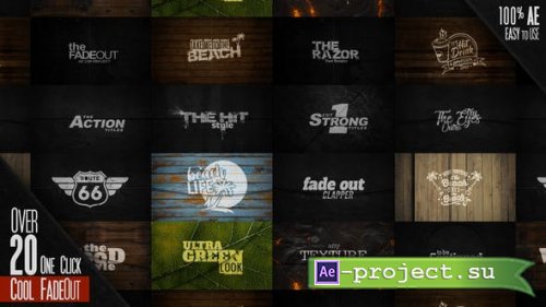 Videohive - Cool Fade Out KIT - 34326922 - Project for After Effects