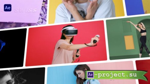 Videohive - Multi Screen Grid Transitions - 34329331 - Project for After Effects