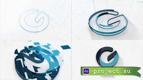 Videohive - Build A Logo | Technical Drawings - 34340754 - Project for After Effects