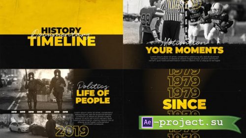 Videohive - History Documentary Timeline - 34345408 - Project for After Effects