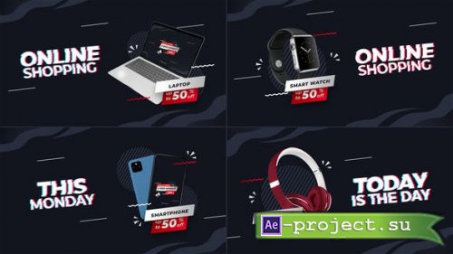 Videohive - Cyber Monday Product Promo B183 - 34348537 - Project for After Effects